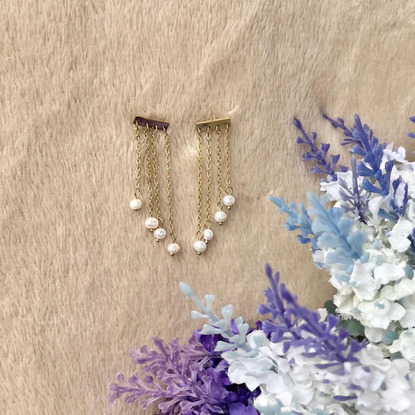Pendientes Violeta