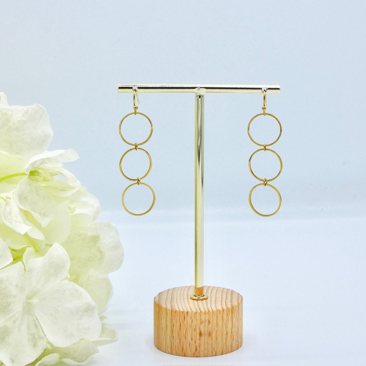 Pendientes Circulos oro
