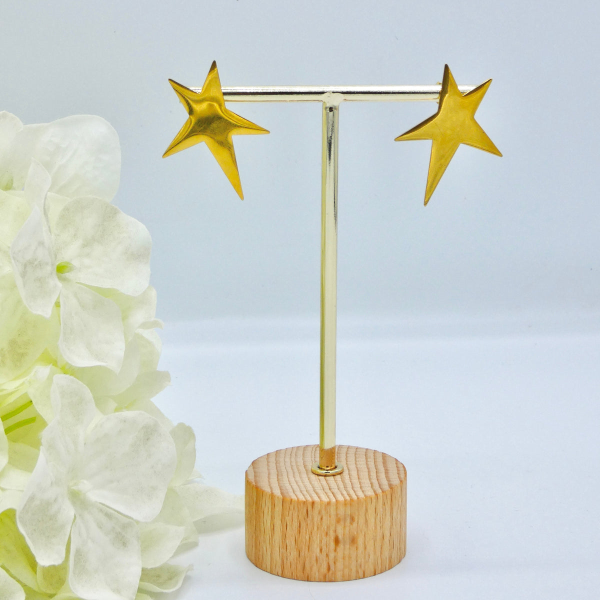 Pendientes Star oro