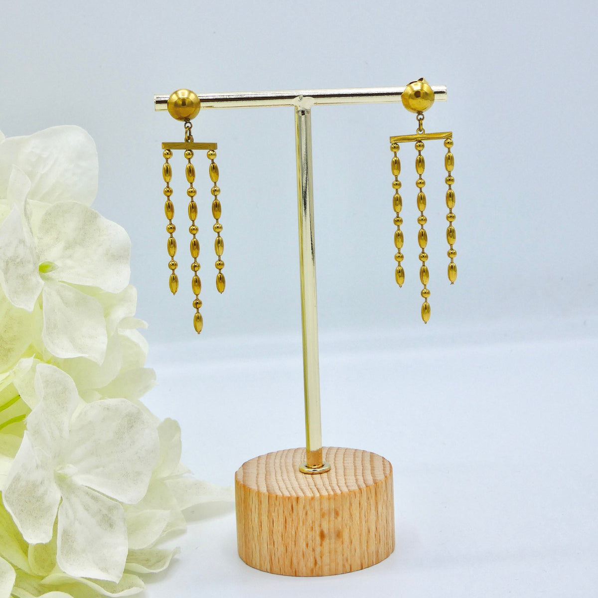 Pendientes Niagara Single oro