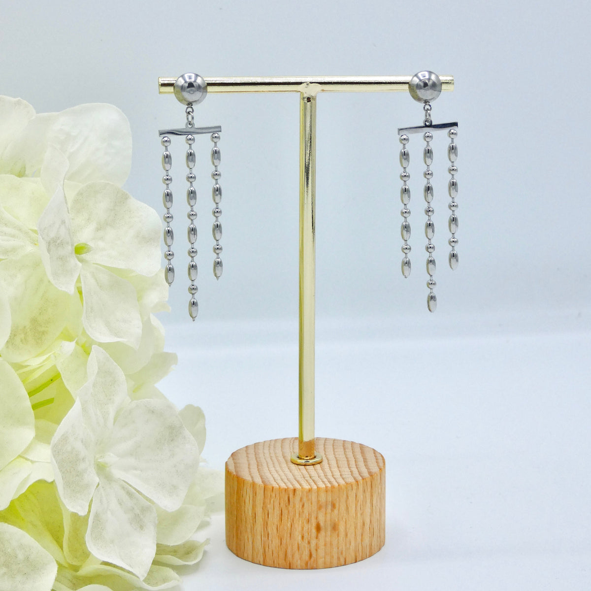Pendientes Niagara Single plata