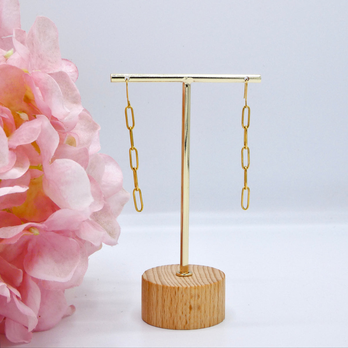 Pendientes Trenza oro