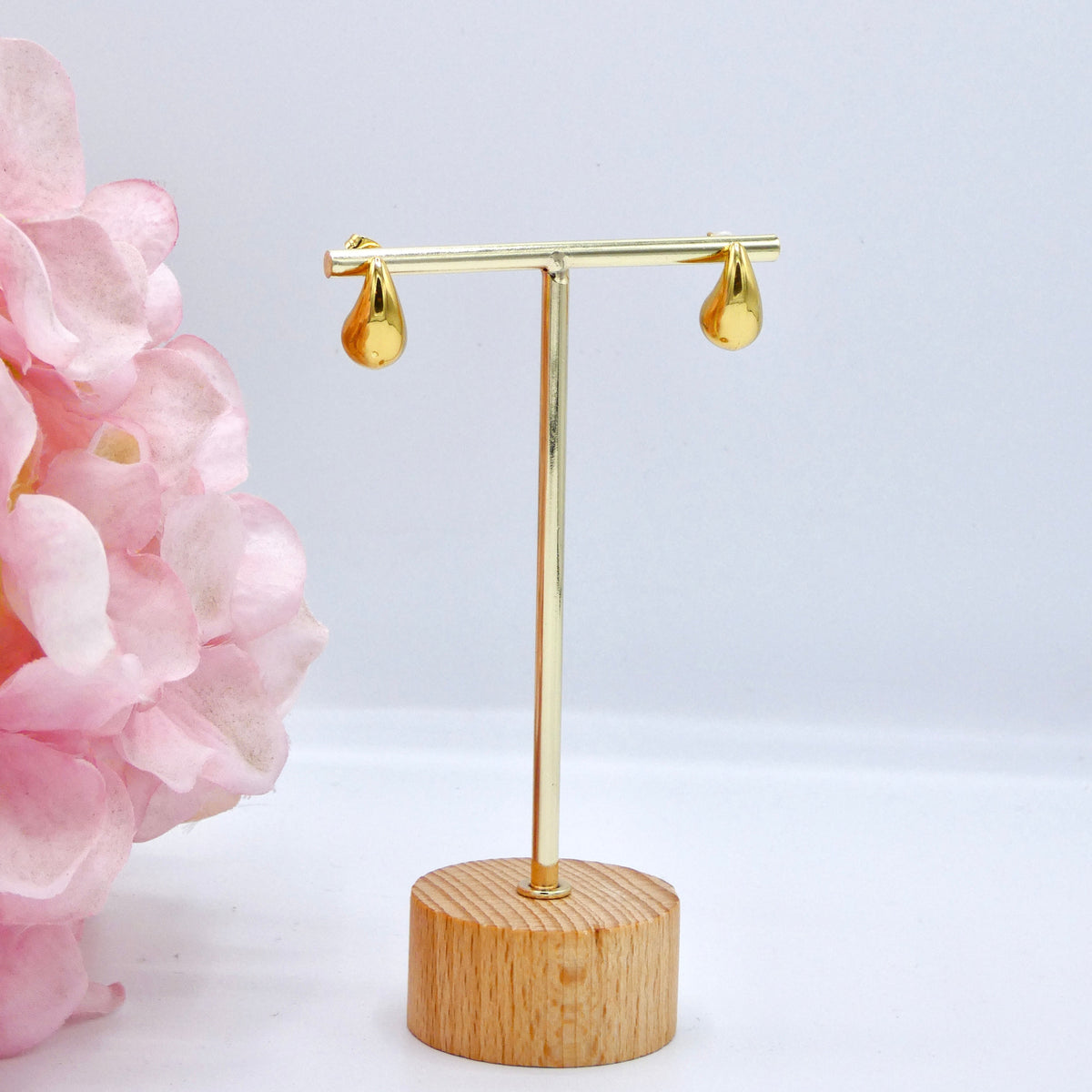 Pendientes Gota oro