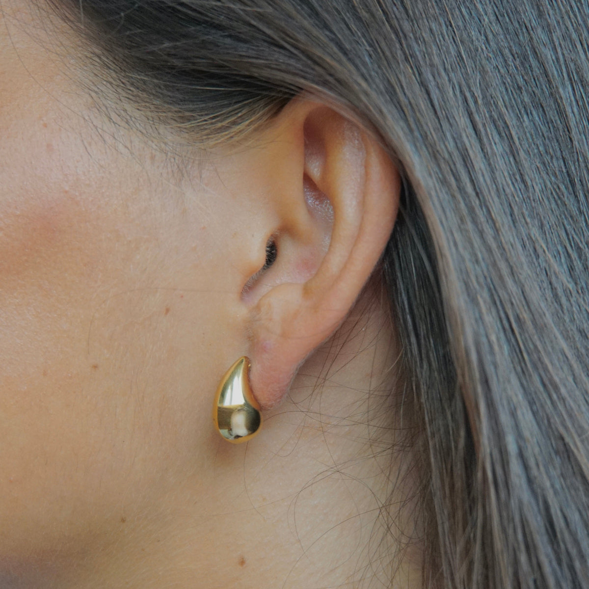 Pendientes Gota oro