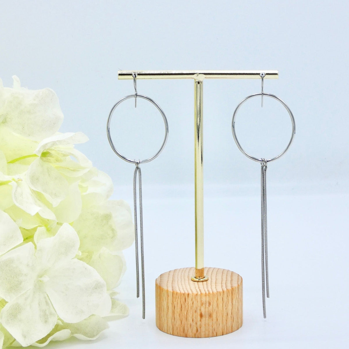 Pendientes Twist plata