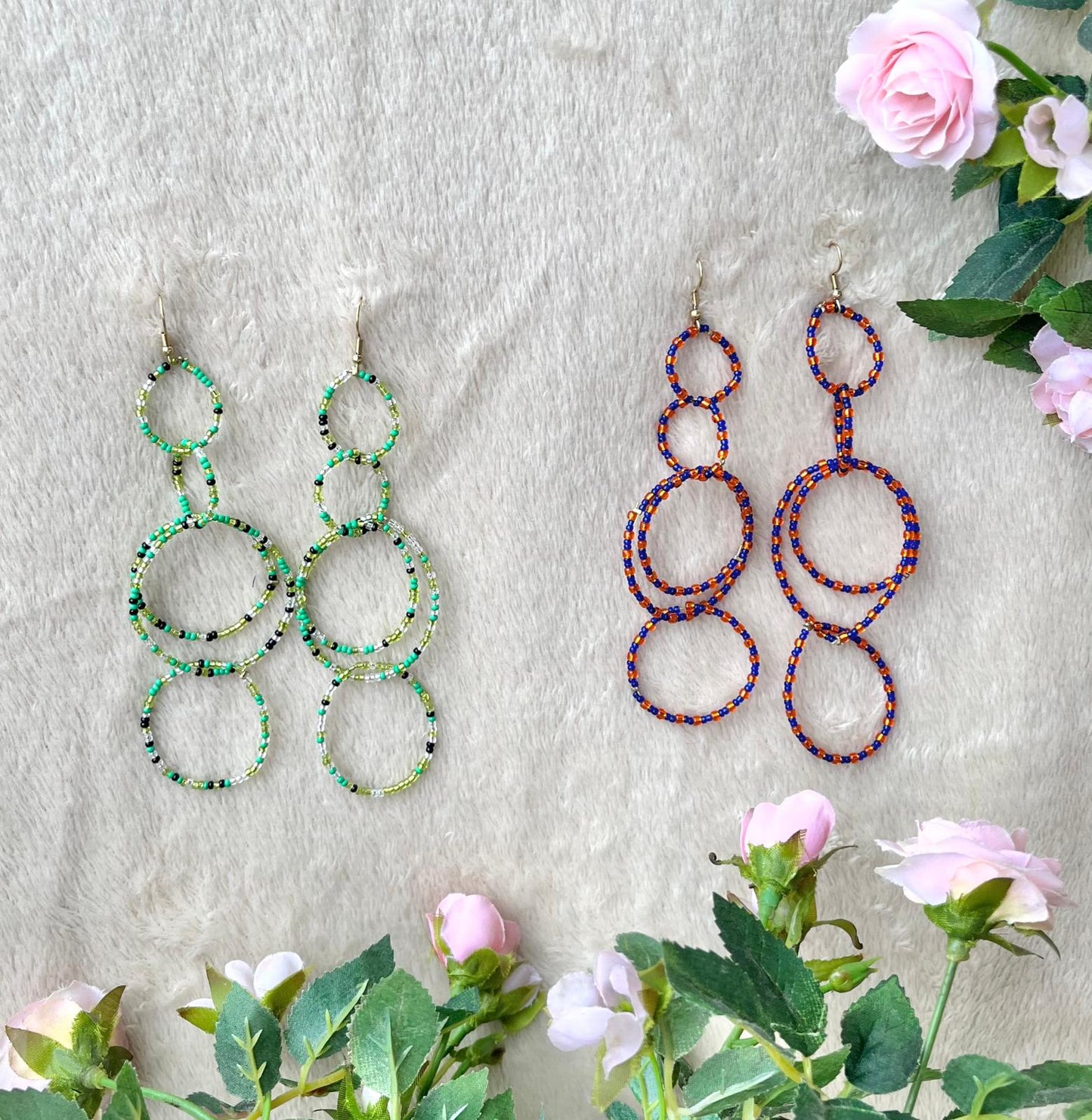 Pendientes arcoiris