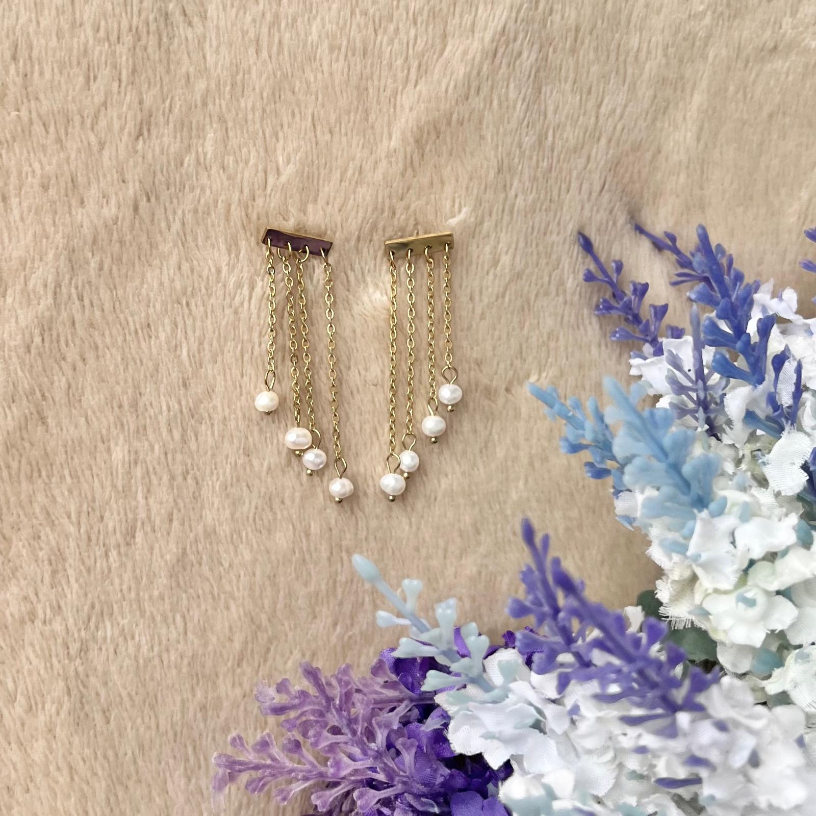 Pendientes Violeta