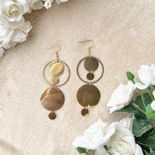 Pendientes Girasol